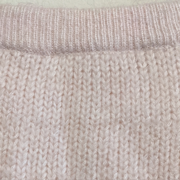 Asilio Pink Knit Mini Skirt Size 8 Excellent Pre-owned Condition. - Picture 3 of 5